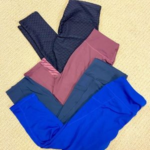 Lot of 4 SHEIN Workout Pants